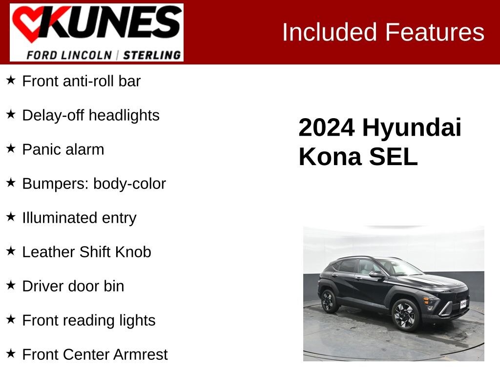 Used 2024 Hyundai Kona SEL SUV