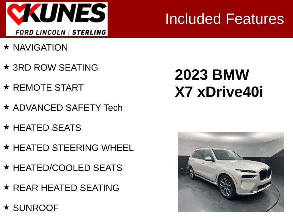 Used 2023 BMW X7 xDrive40i SUV