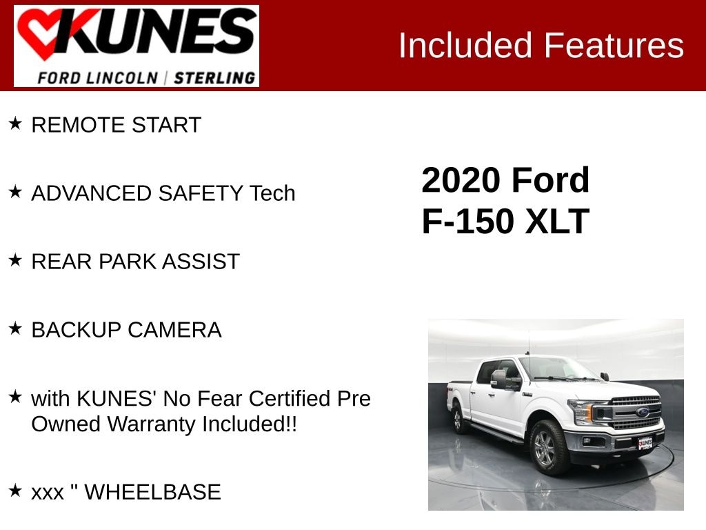 Certified 2020 Ford F-150 Truck SuperCrew Cab