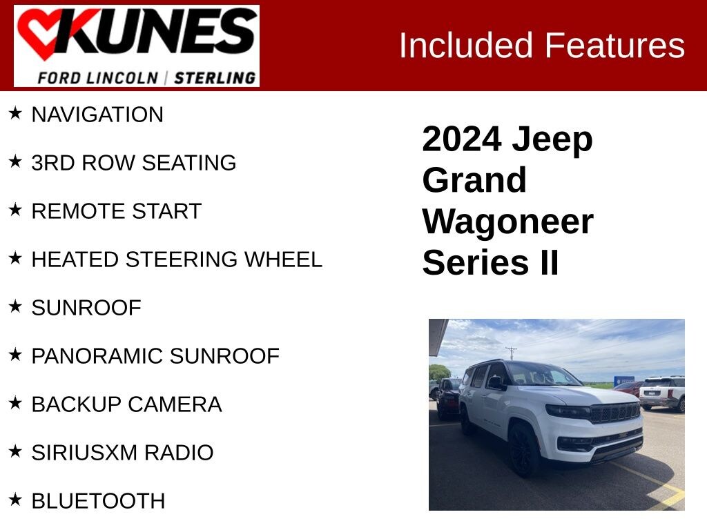 Used 2024 Jeep Grand Wagoneer Series II SUV