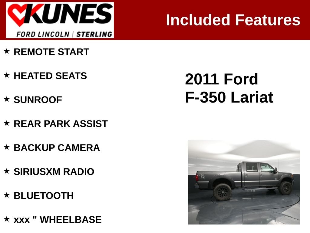 Used 2011 Ford F-350 Truck Crew Cab