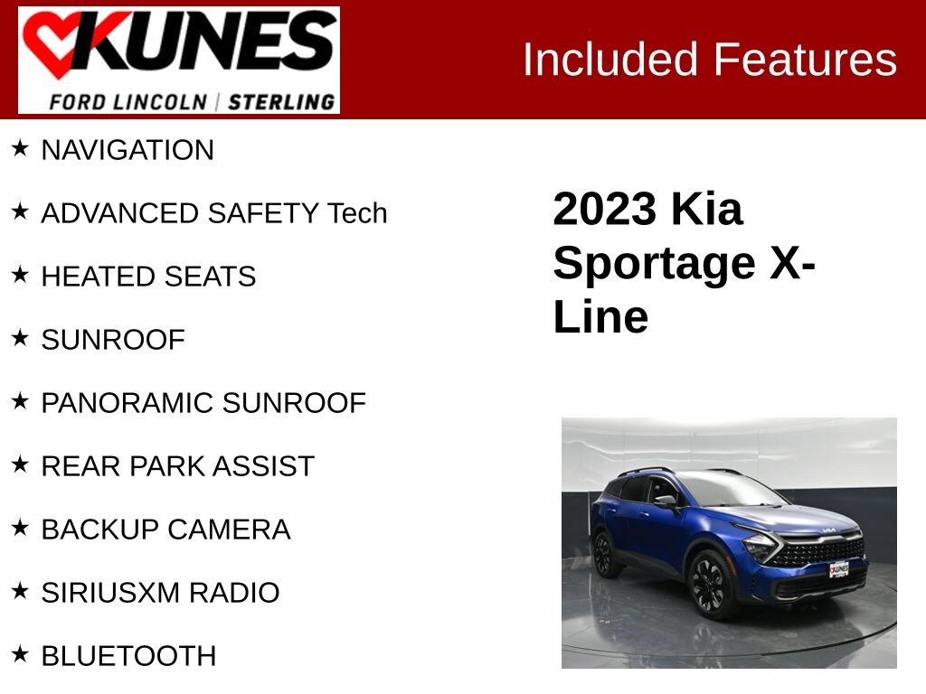 Used 2023 Kia Sportage X-Line SUV