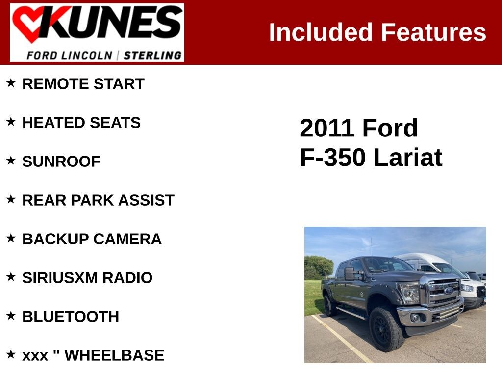 Used 2011 Ford F-350 Truck Crew Cab