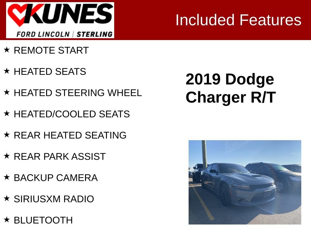 Used 2019 Dodge Charger R/T Sedan