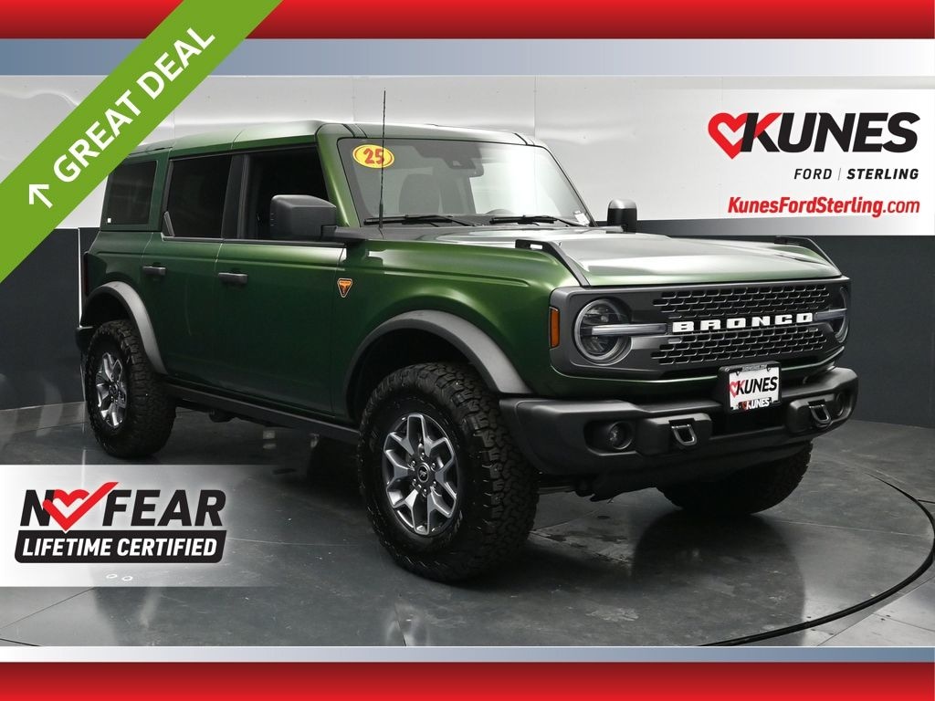 Certified 2025 Ford Bronco Badlands SUV