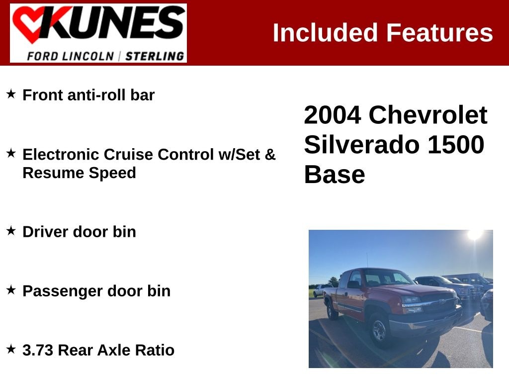 Used 2004 Chevrolet Silverado 1500 Truck Extended Cab