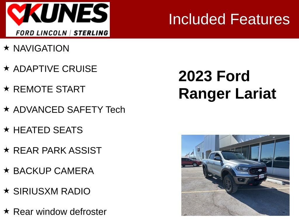 Used 2023 Ford Ranger Truck SuperCrew