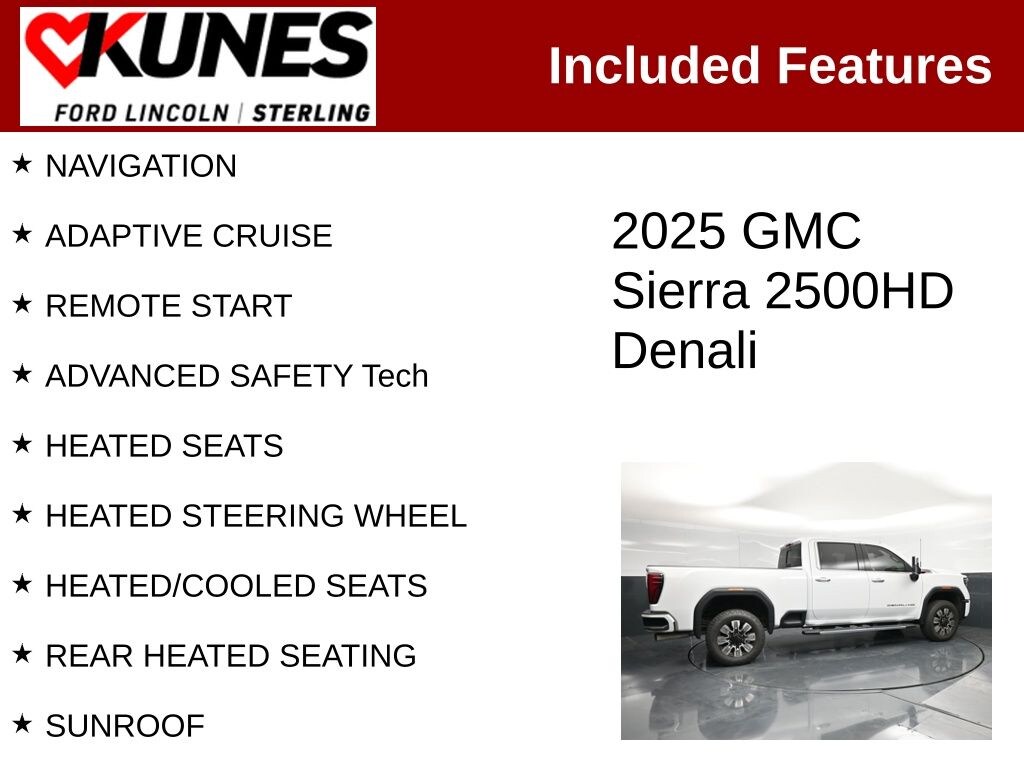Used 2025 GMC Sierra 2500 HD Denali Truck Crew Cab