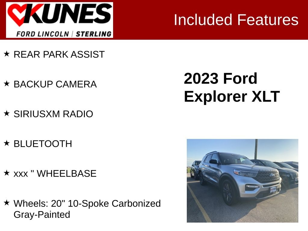 Used 2023 Ford Explorer XLT SUV