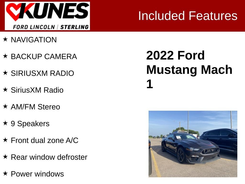 Used 2022 Ford Mustang Mach 1 Coupe