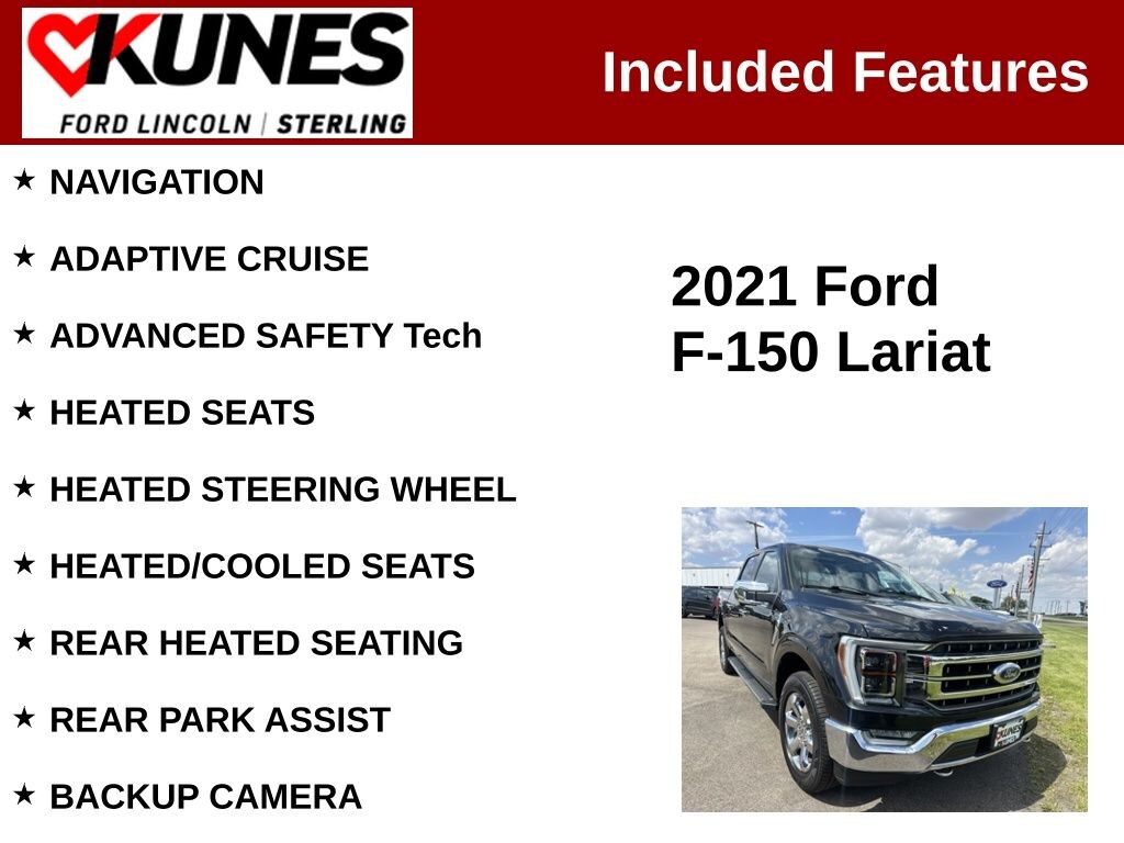Used 2021 Ford F-150 Truck SuperCrew Cab