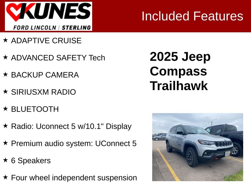 Used 2025 Jeep Compass Trailhawk SUV