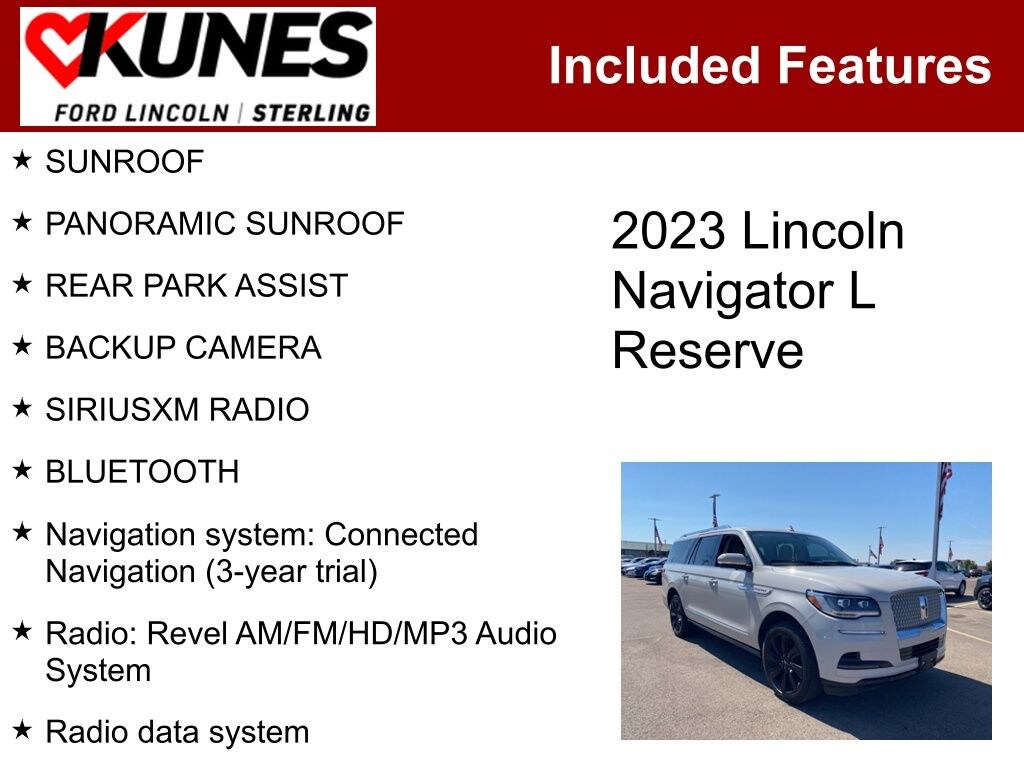 Used 2023 Lincoln Navigator L Reserve SUV