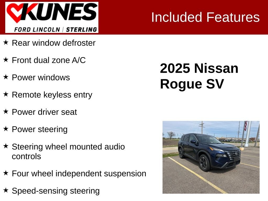 Used 2025 Nissan Rogue SV SUV