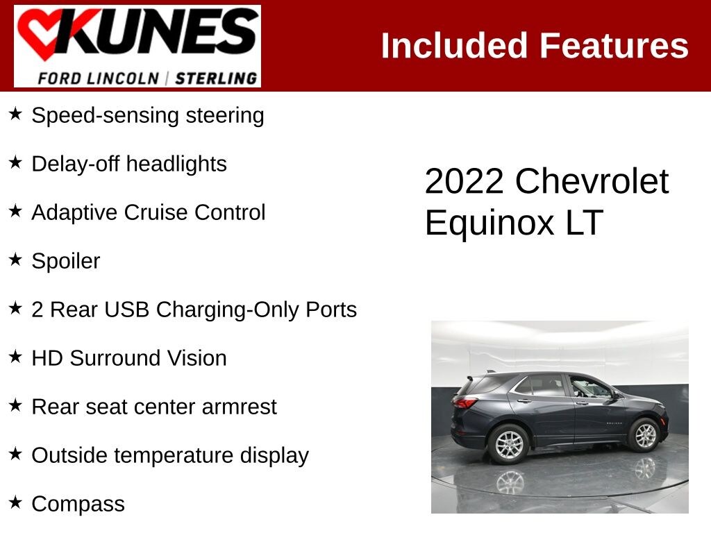 Used 2022 Chevrolet Equinox LT w/1LT SUV