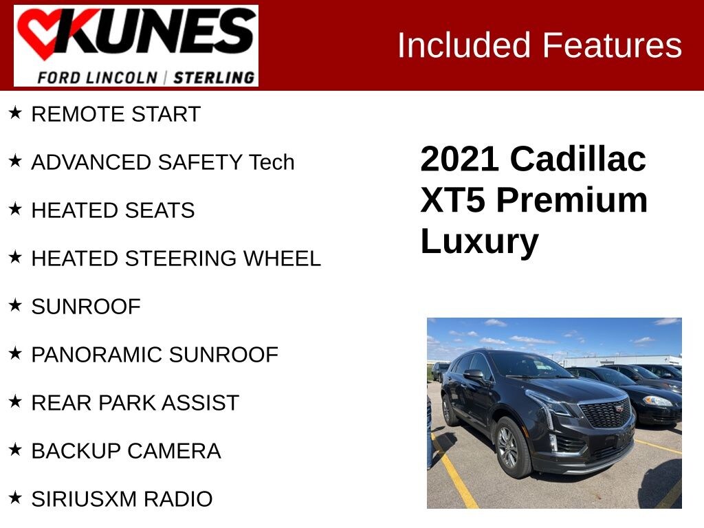 Used 2021 CADILLAC XT5 Premium Luxury SUV