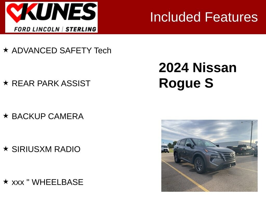 Used 2024 Nissan Rogue S SUV