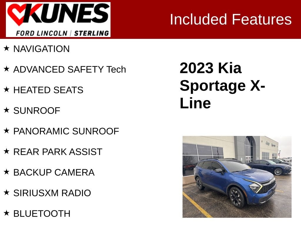Used 2023 Kia Sportage X-Line SUV