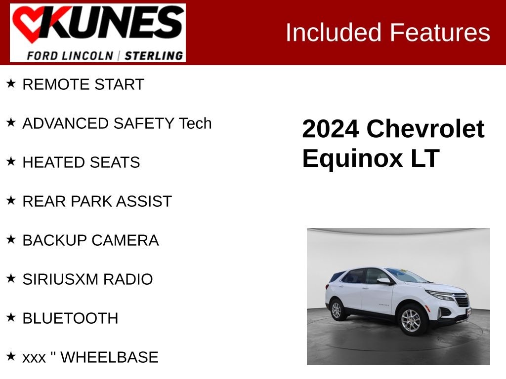 Certified 2024 Chevrolet Equinox LT w/1LT SUV