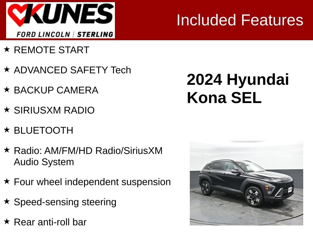 Used 2024 Hyundai Kona SEL SUV
