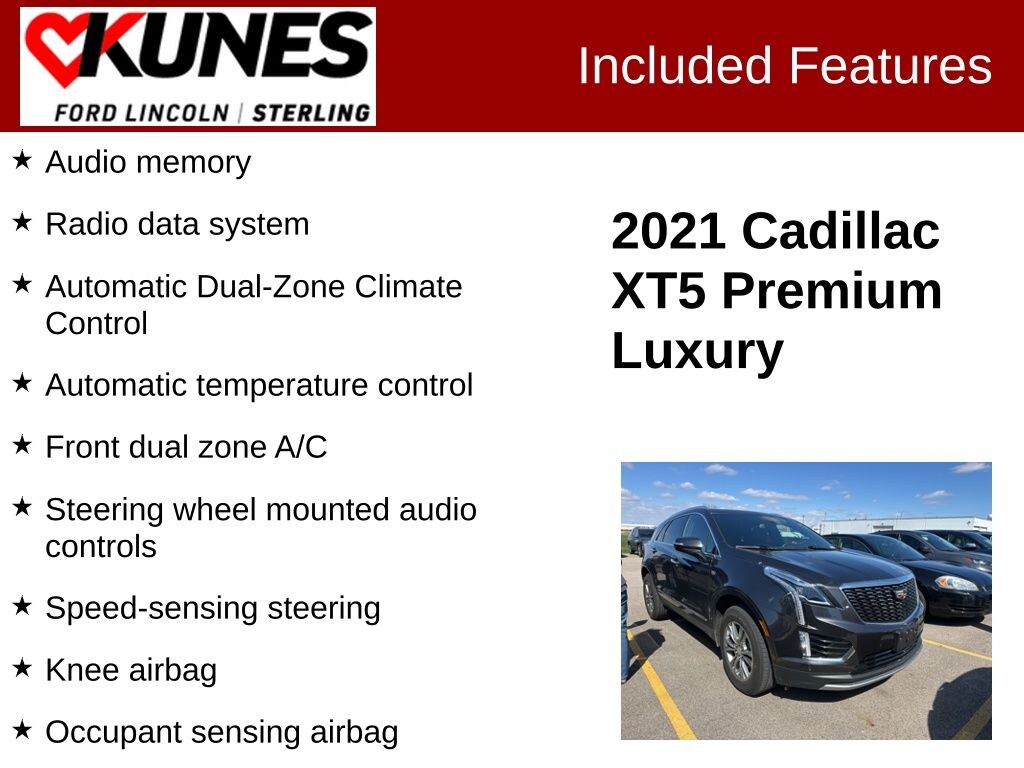 Used 2021 CADILLAC XT5 Premium Luxury SUV