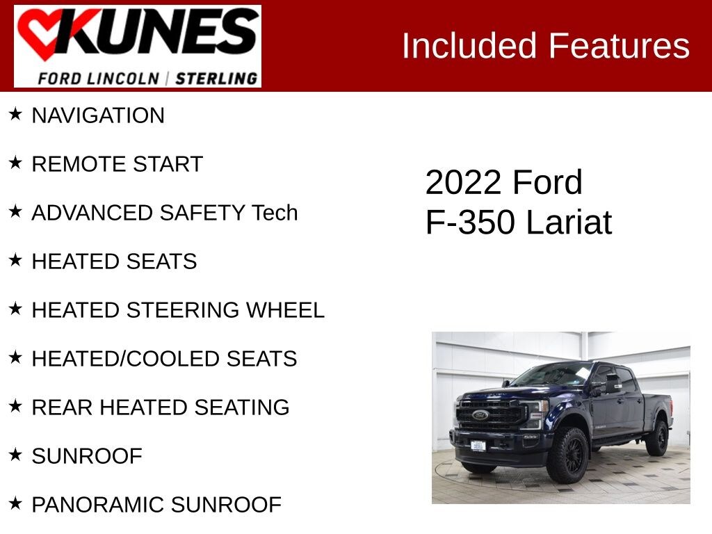 Certified 2022 Ford F-350 Truck Crew Cab
