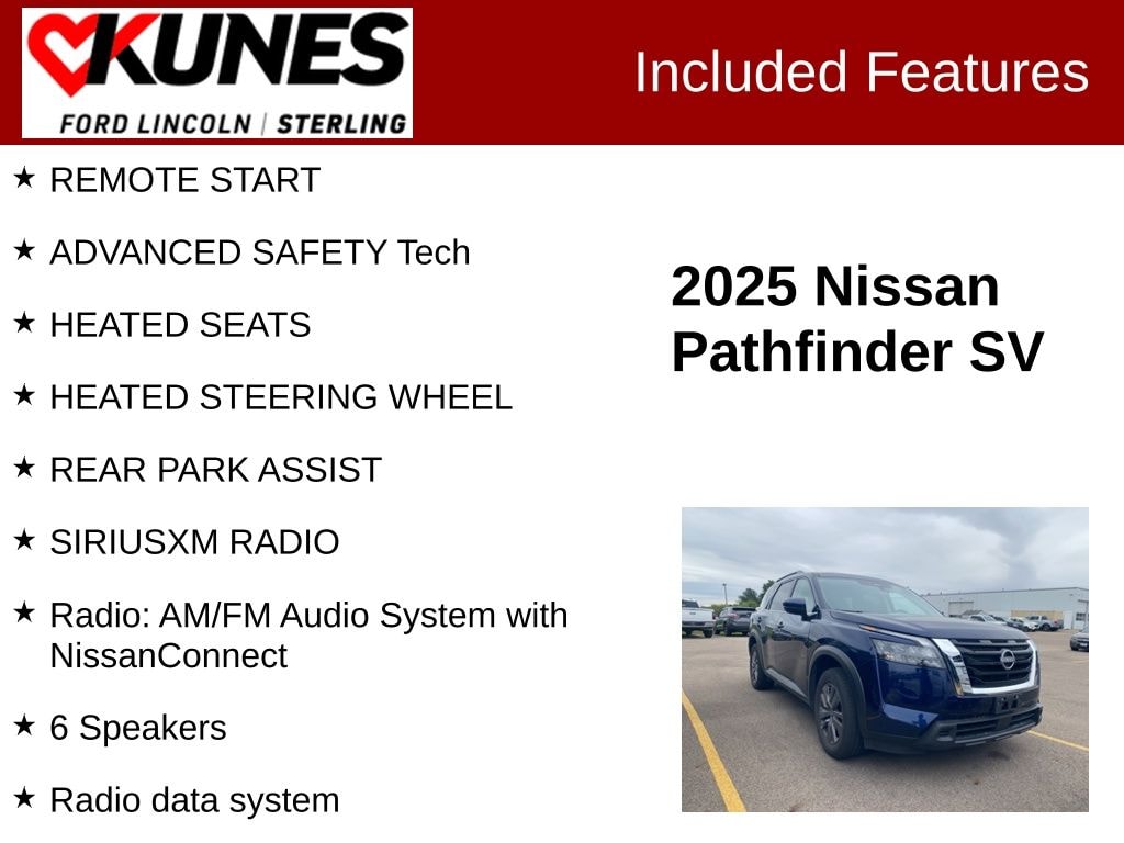 Used 2025 Nissan Pathfinder SV SUV