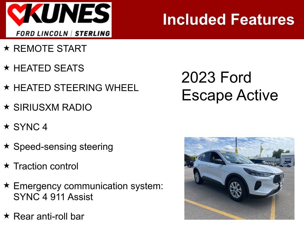Used 2023 Ford Escape Active SUV