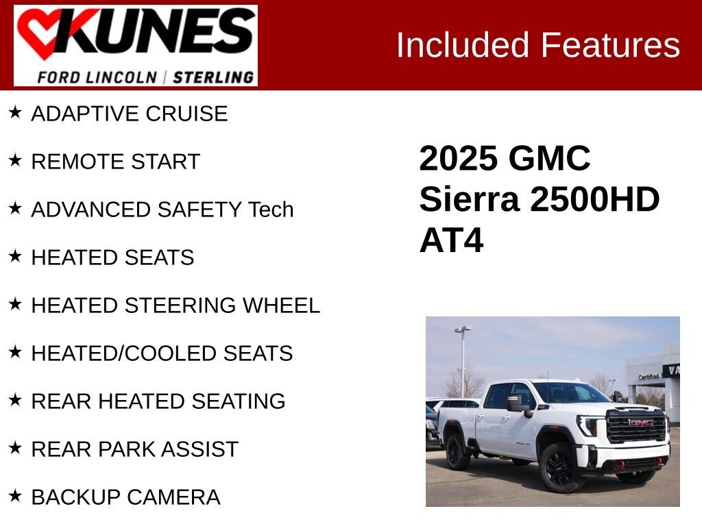 Used 2025 GMC Sierra 2500 HD AT4 Truck Crew Cab