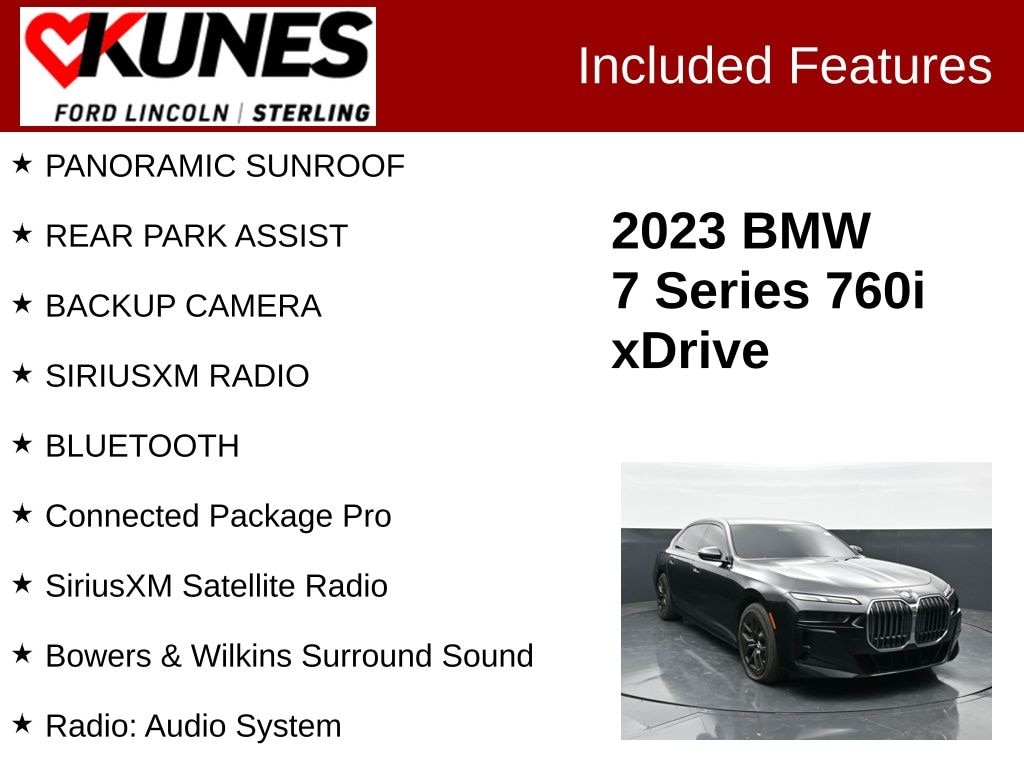 Used 2023 BMW 760i xDrive Sedan