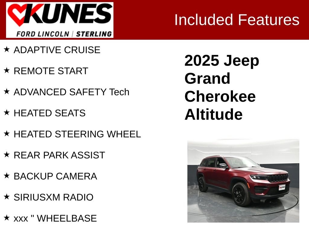 Used 2025 Jeep Grand Cherokee Laredo SUV