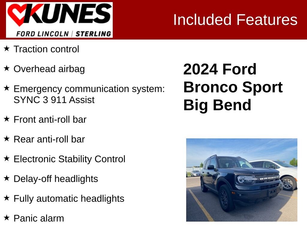 Used 2024 Ford Bronco Sport Big Bend SUV