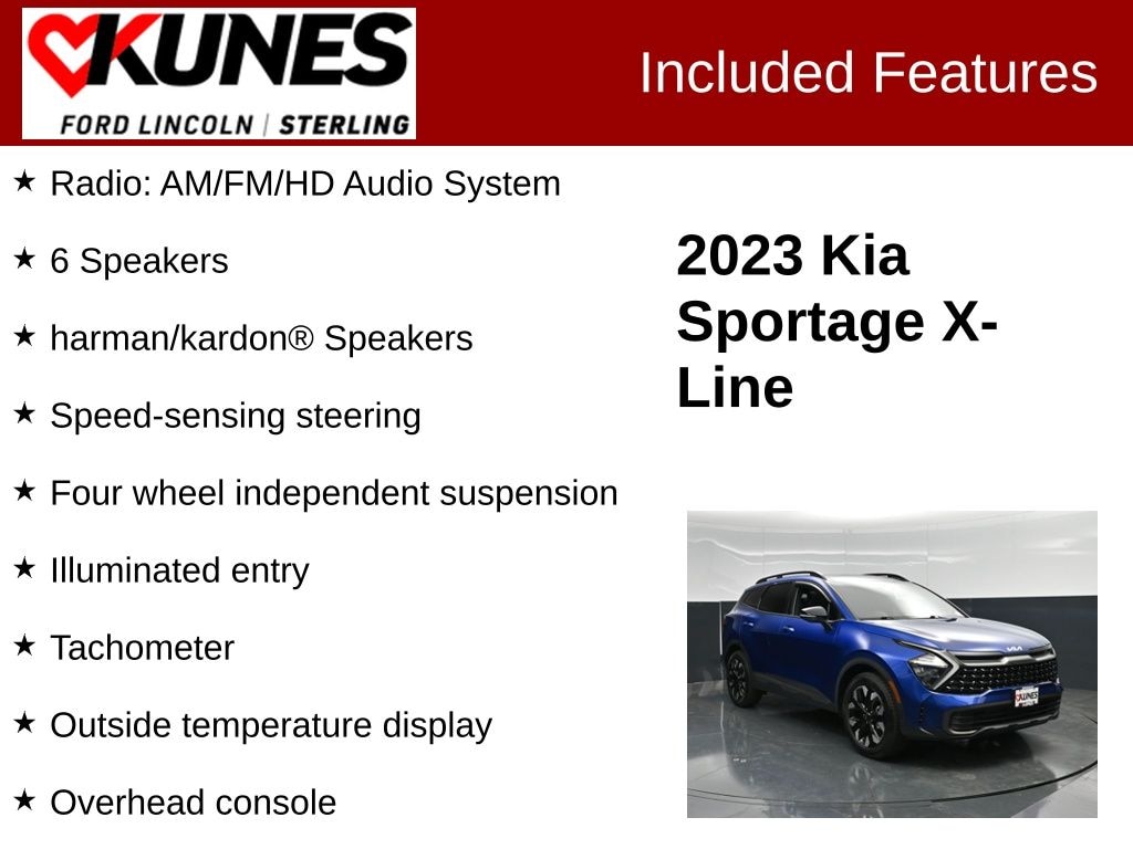 Used 2023 Kia Sportage X-Line SUV