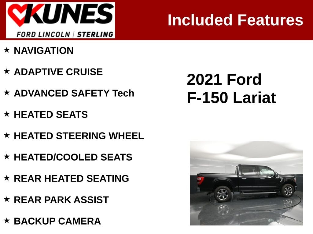 Used 2021 Ford F-150 Truck SuperCrew Cab