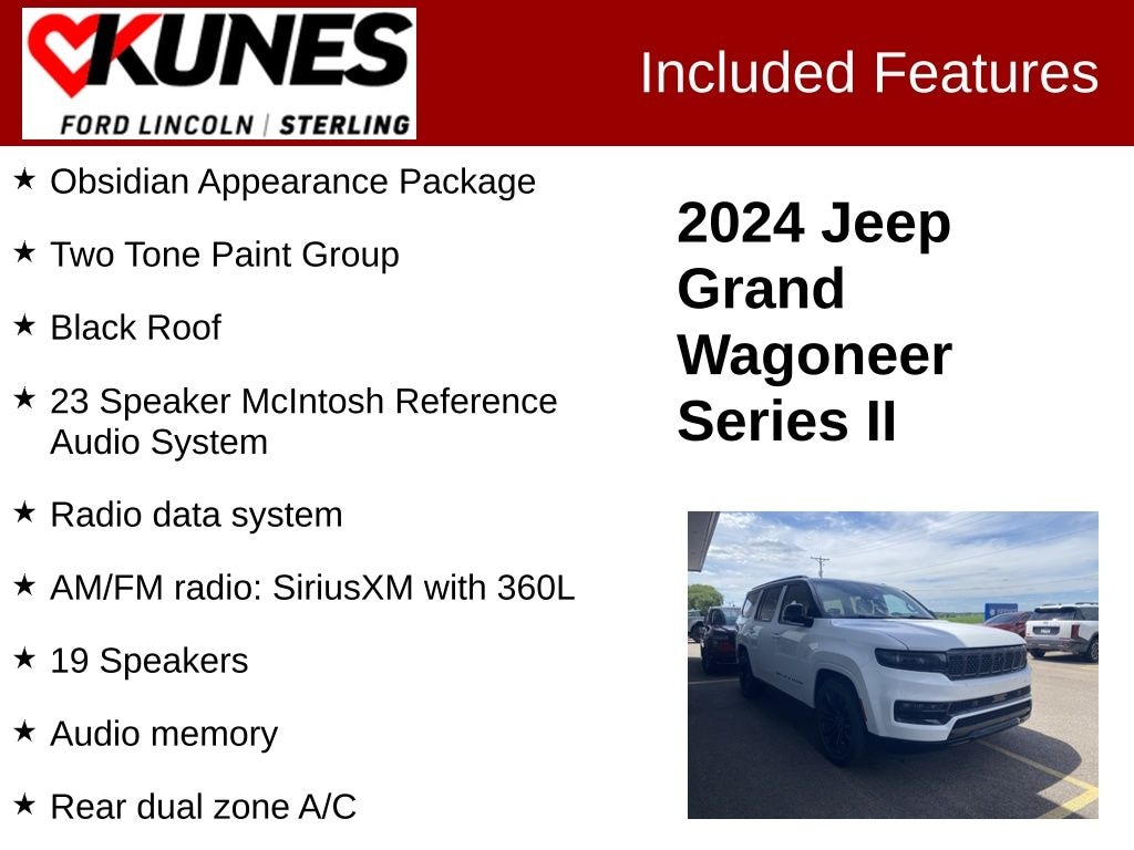 Used 2024 Jeep Grand Wagoneer Series II SUV
