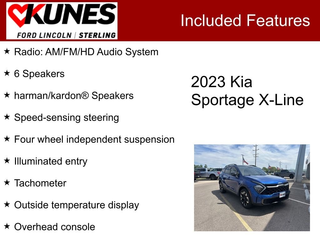 Used 2023 Kia Sportage X-Line SUV