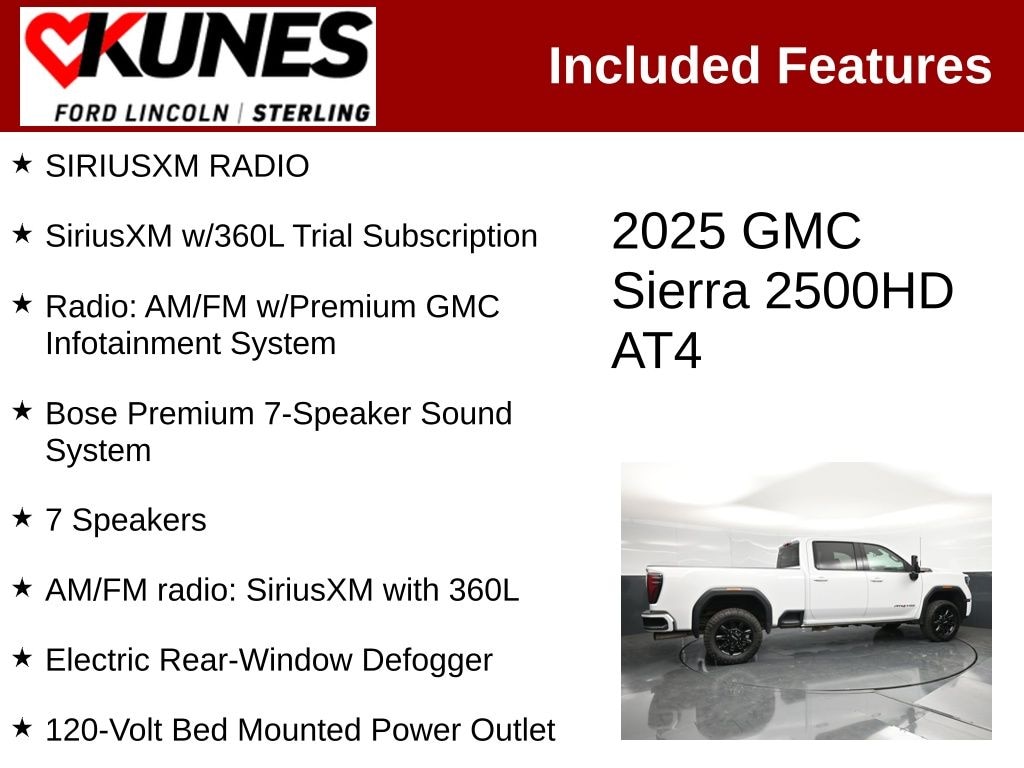 Used 2025 GMC Sierra 2500 HD AT4 Truck Crew Cab