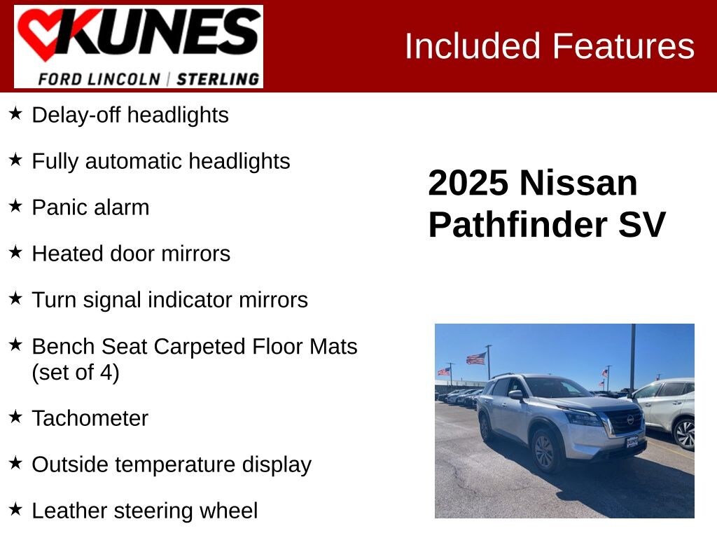 Used 2025 Nissan Pathfinder SV SUV