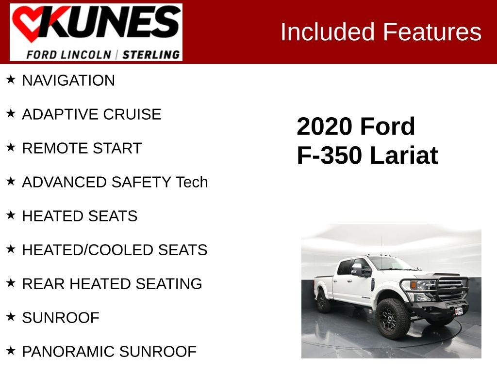 Used 2020 Ford F-350 Truck Crew Cab