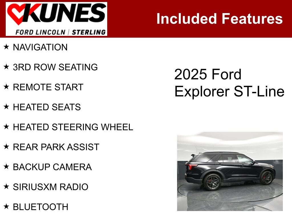 Used 2025 Ford Explorer ST-Line SUV