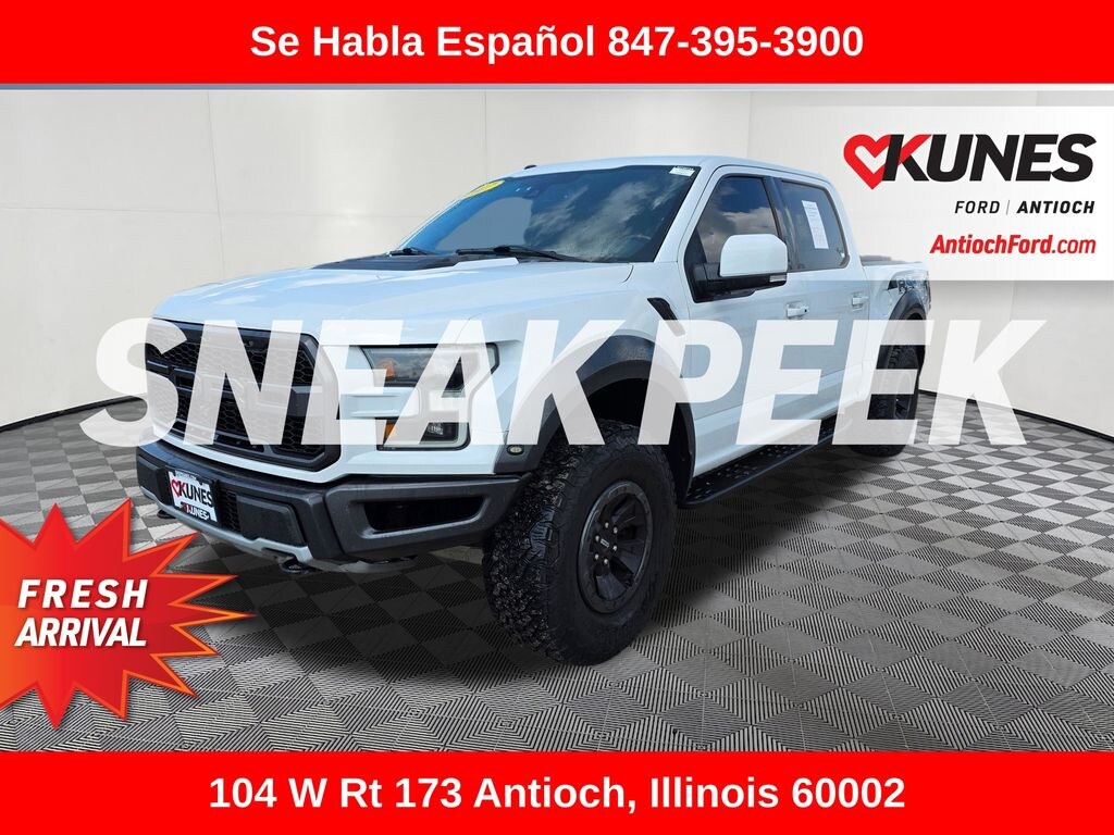 Used 2017 Ford F-150 Raptor Truck SuperCrew Cab