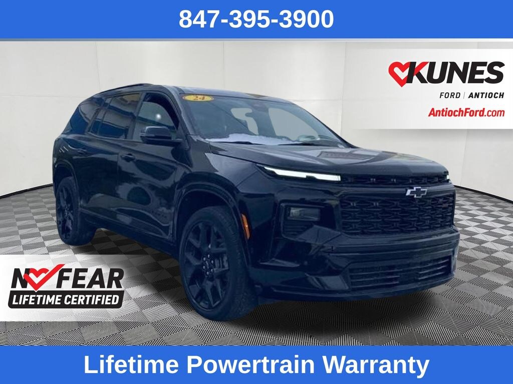Certified 2024 Chevrolet Traverse RS SUV
