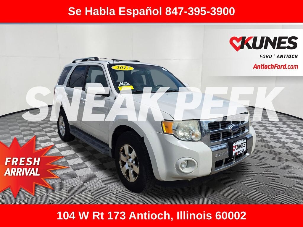 Used 2012 Ford Escape Limited SUV