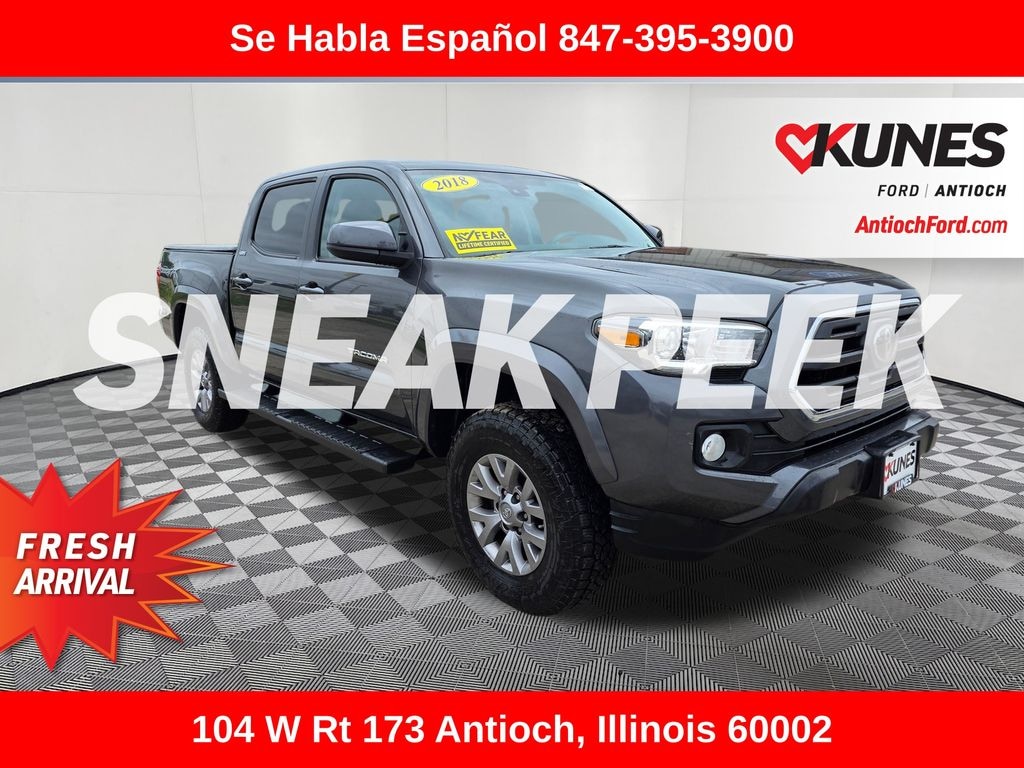 Used 2018 Toyota Tacoma SR5 V6 Truck Double Cab
