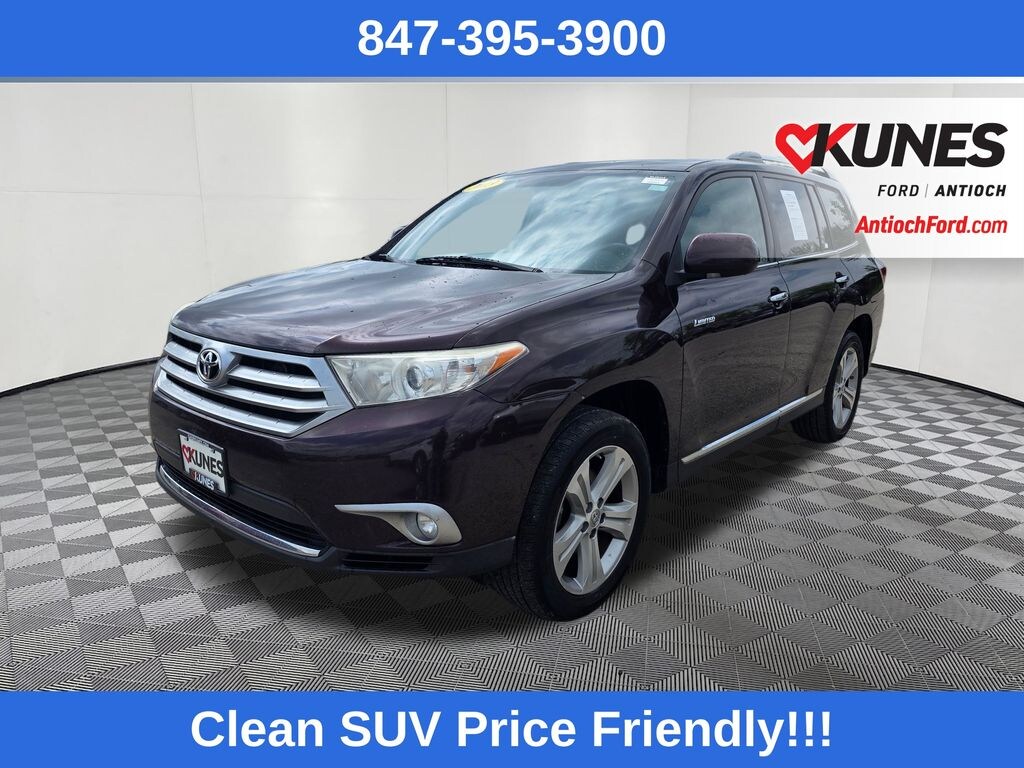 Used 2013 Toyota Highlander 4WD Limited V6 SUV