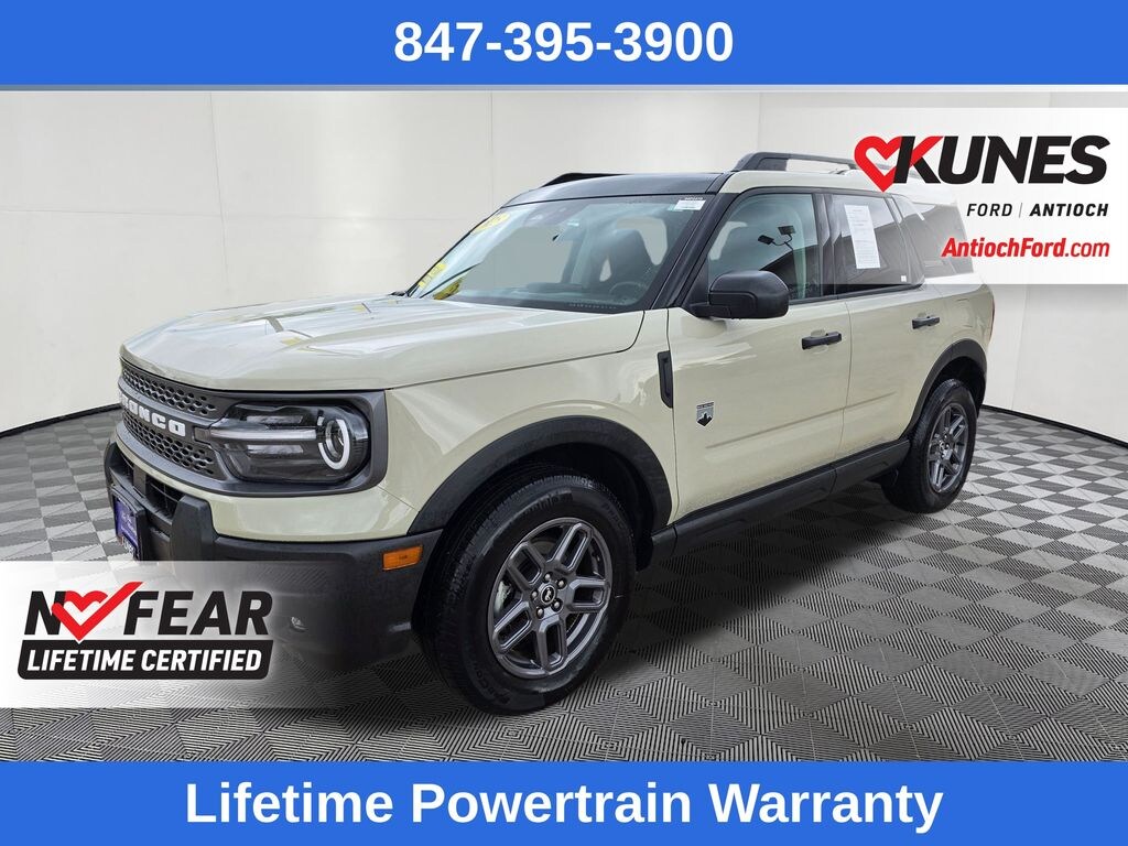 Certified 2025 Ford Bronco Sport Big Bend SUV
