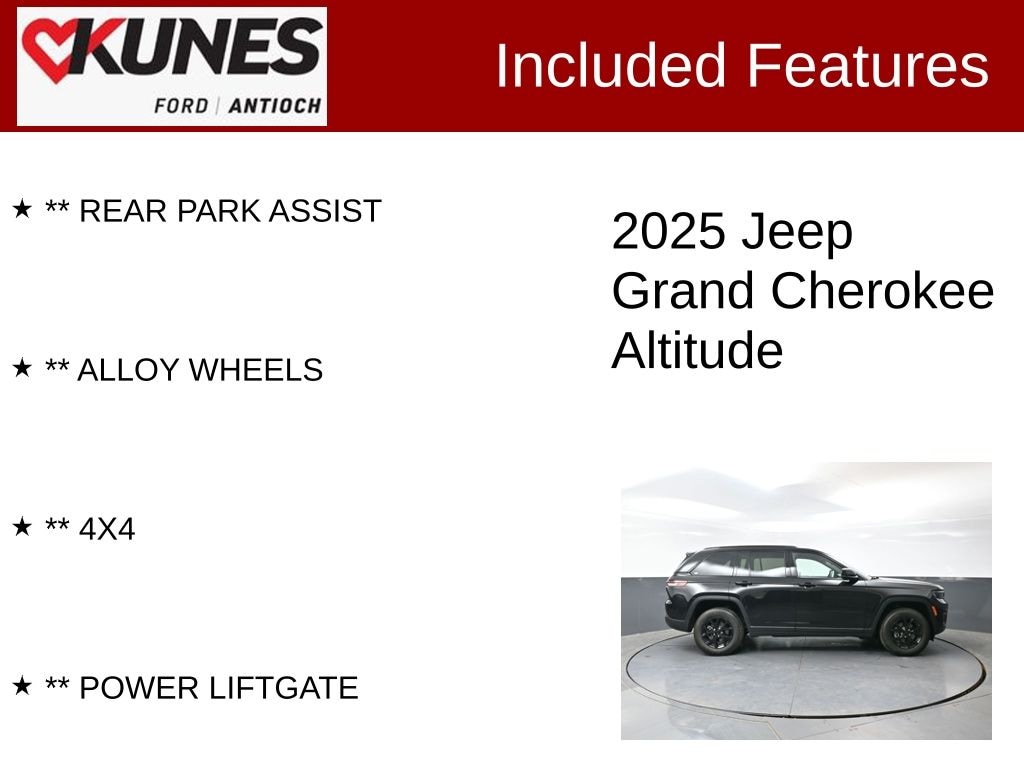 Certified 2025 Jeep Grand Cherokee Laredo SUV