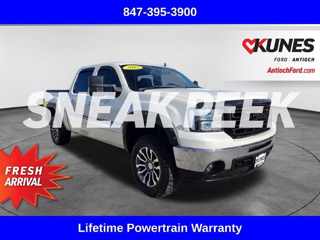 Used 2012 GMC Sierra 1500 SLE Crew Cab 4WD Truck Crew Cab