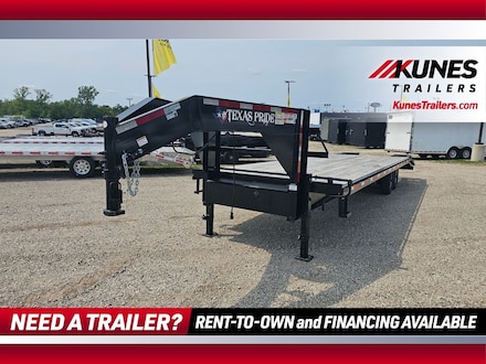 2022 Texas Pride FT825516KGN Equipment Trailer RV