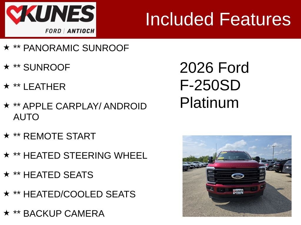 Used 2026 Ford F-250 Truck Crew Cab